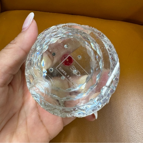 1980 Simon Design Crystal Cupcake Paperweight Vintage - Picture 10 of 13